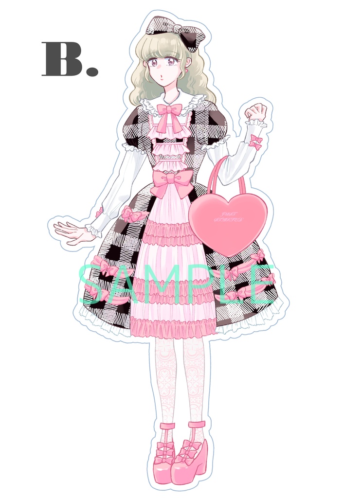 ロリィタさんステッカー各種