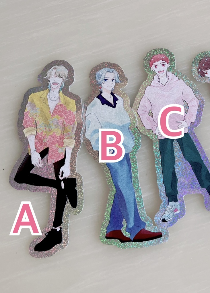 【VACATION】キャラクターステッカー