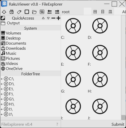 楽な画像ビューア RakuViewer v0.8.x