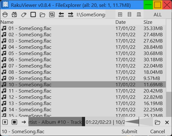 楽な画像ビューア RakuViewer v0.8.x