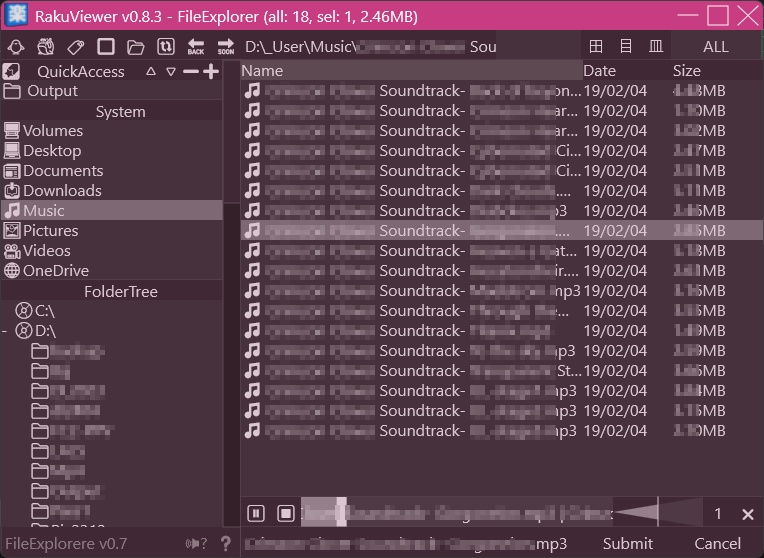楽な画像ビューア RakuViewer v0.8.x