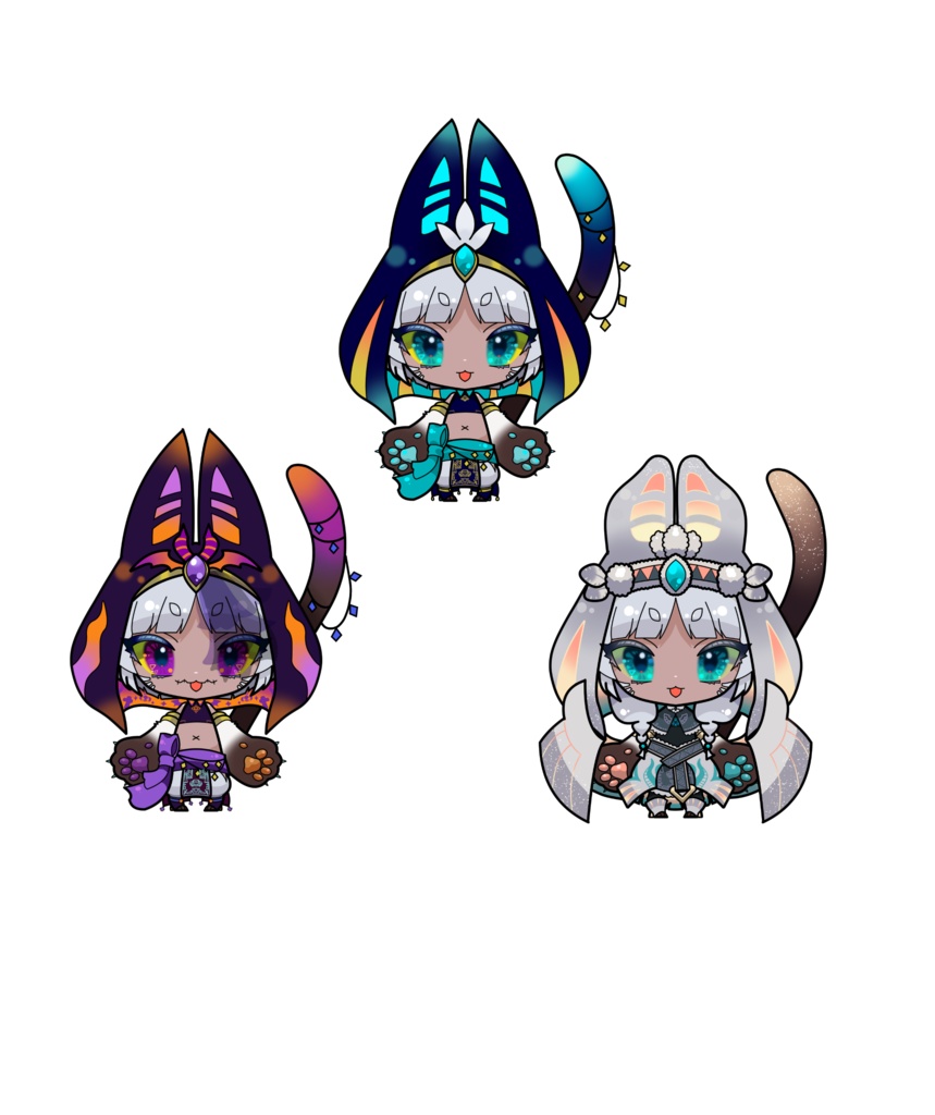 【全3種】シャンマウアクキー