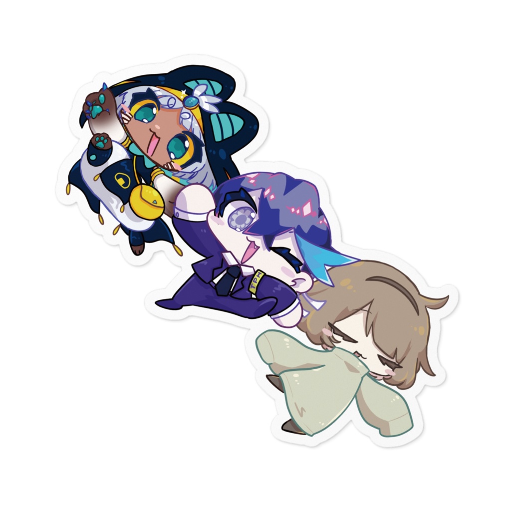 Let'sGO!ステッカー