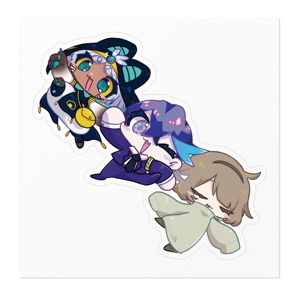 Let'sGO!ステッカー