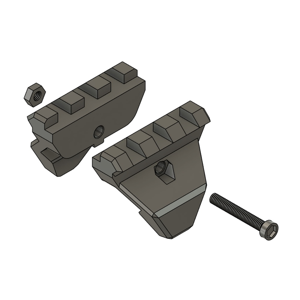 TMデザートイーグル.50AE用20mmレールアダプター3スロット