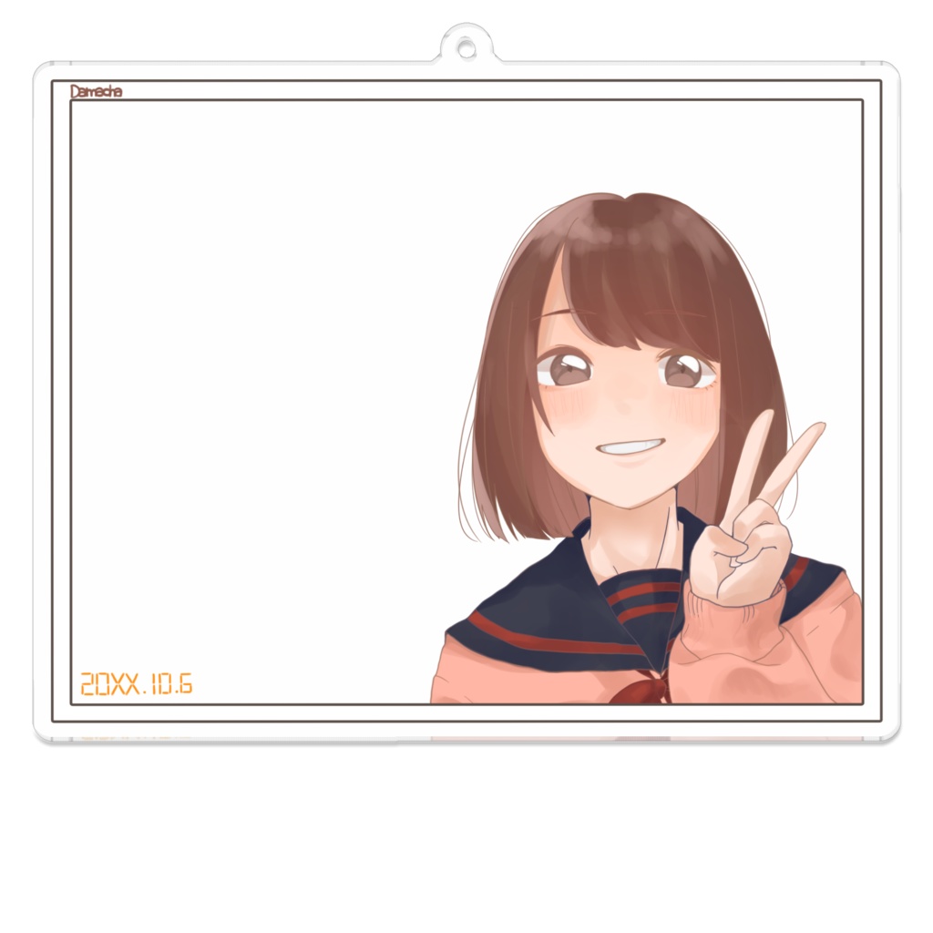 JKと写真が撮れるアクリルキーホルダー