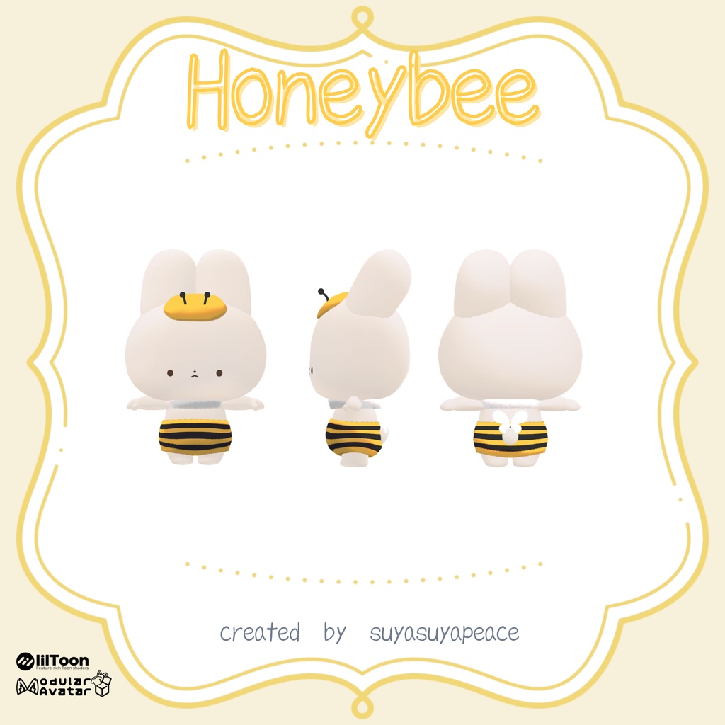 Honeybee【VRChat向け衣装モデル】