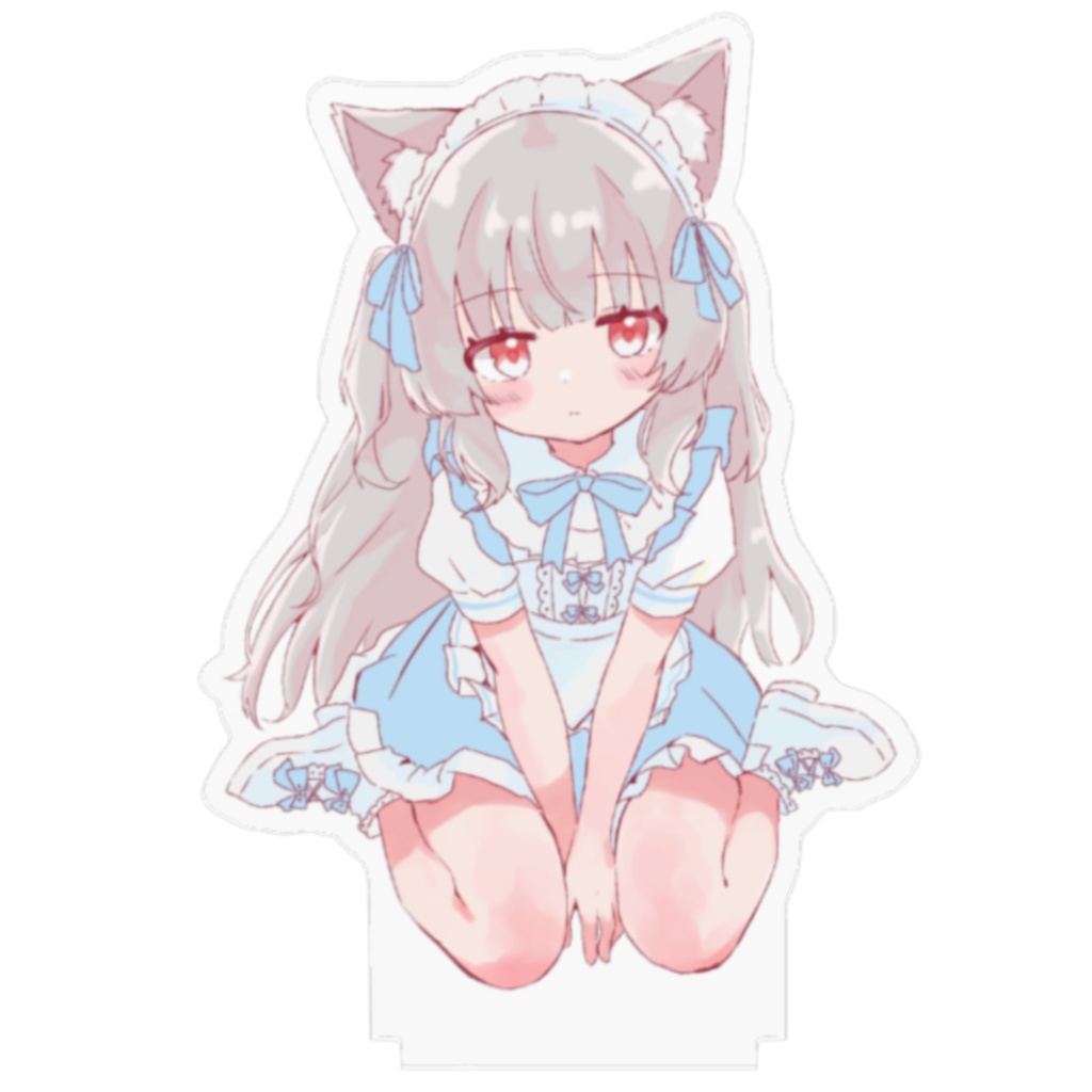 ぷりずむ銉てゃ！猫耳メイドアクリルスタンド