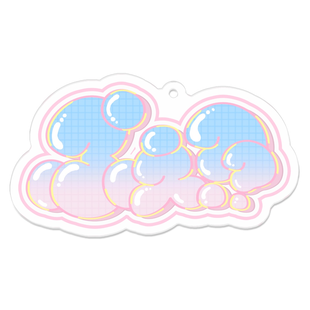 ぷぇ？なアクリルキーホルダー