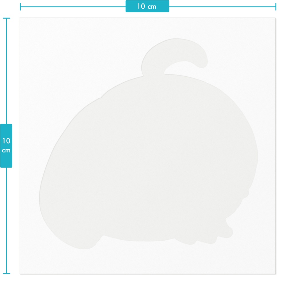 縹てざねステッカー