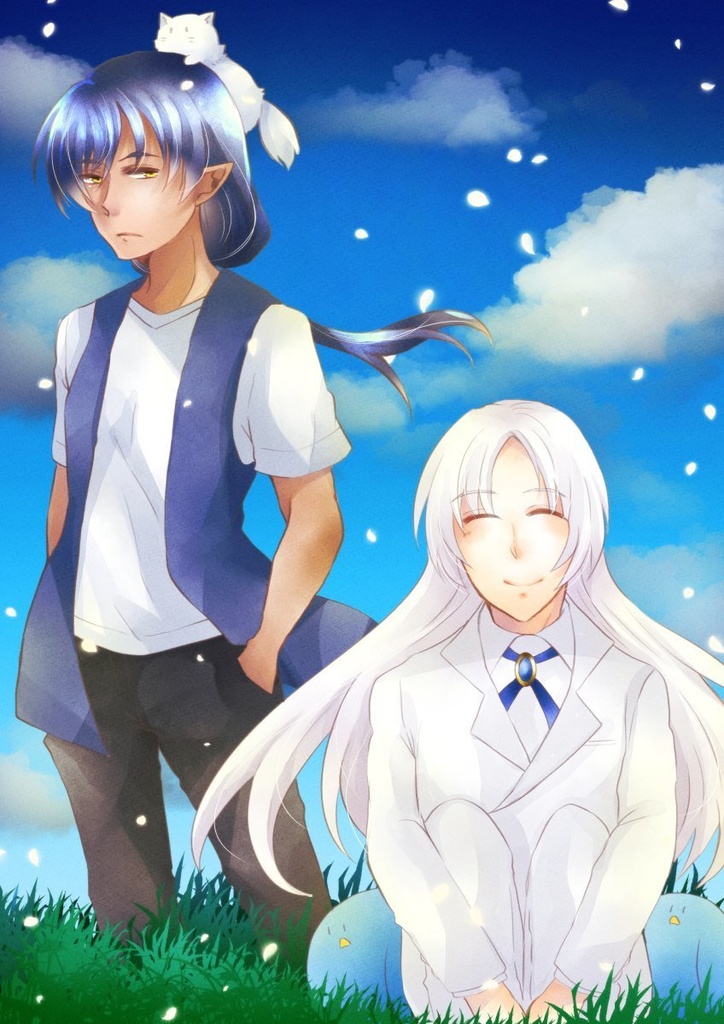 鳥籠と召喚術 ヒロインズアクリルキーホルダー