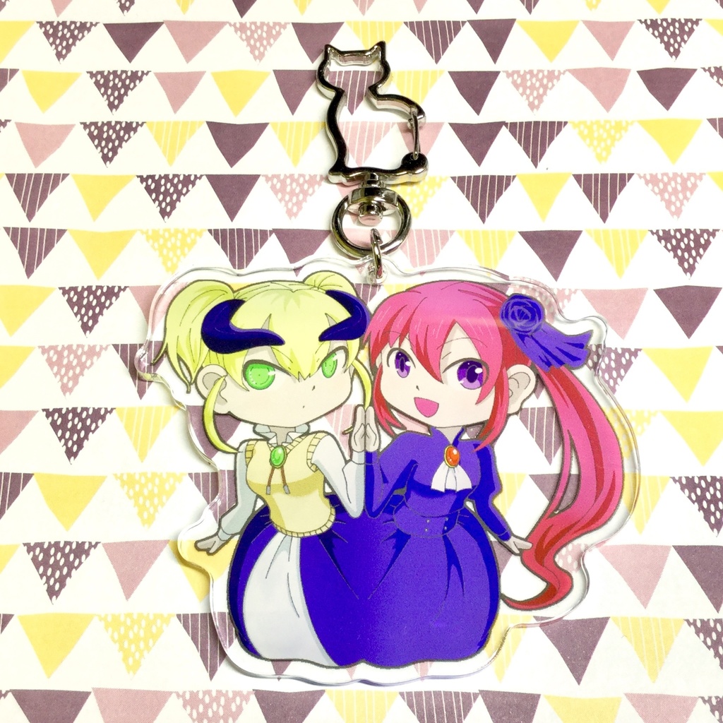 鳥籠と召喚術 ヒロインズアクリルキーホルダー