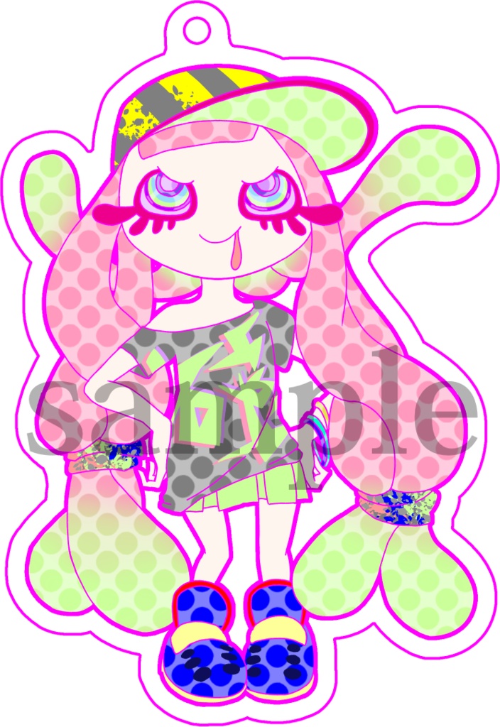 ABXY パル子　アクリルキーホルダー