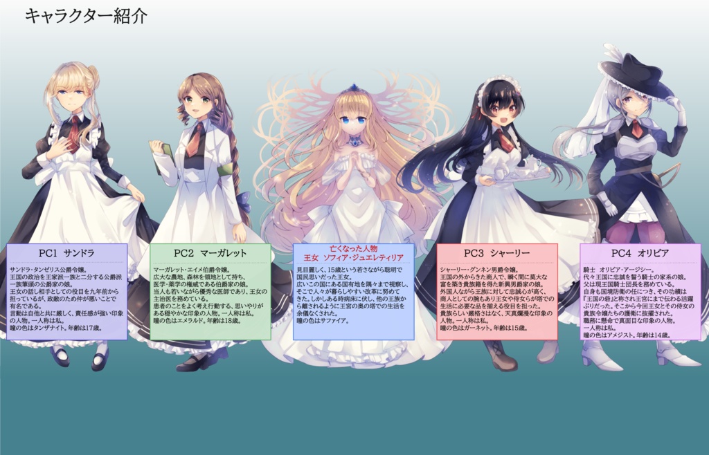 古の王国と呪われ姫【マーダーミステリー】