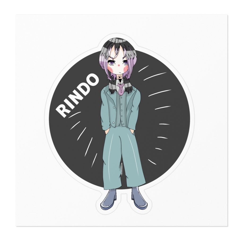 灰谷竜胆 ステッカー