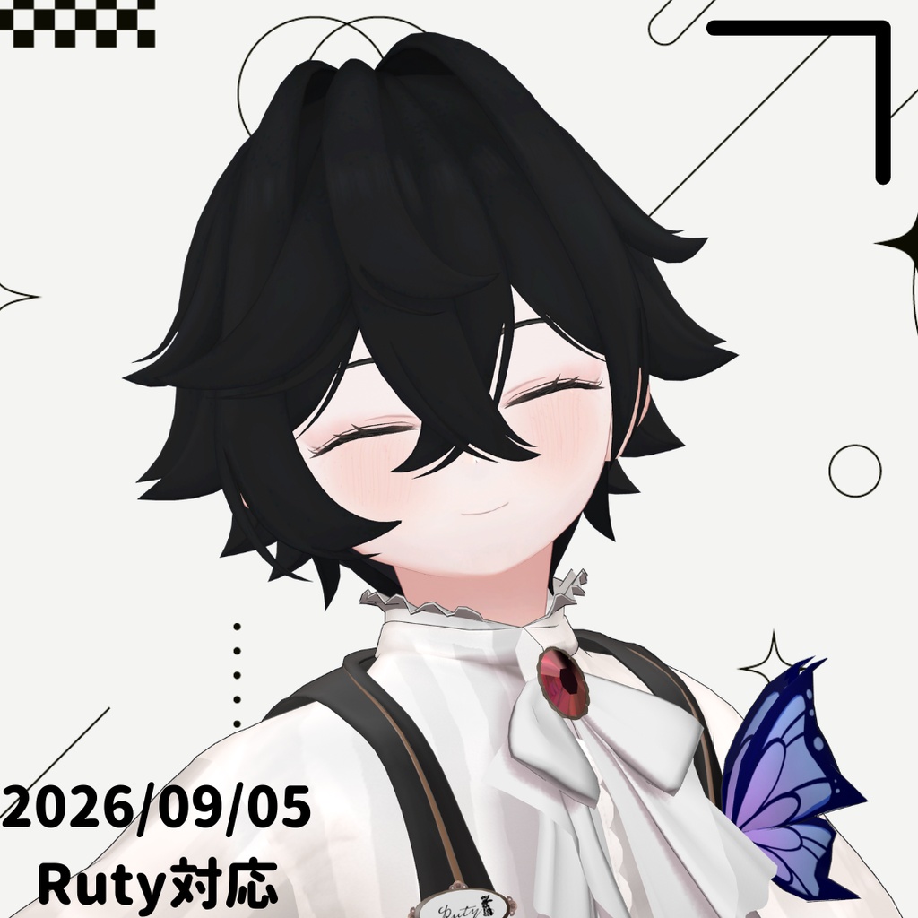 【16アバター対応】Lilt Hair | hair 02【VRchat】