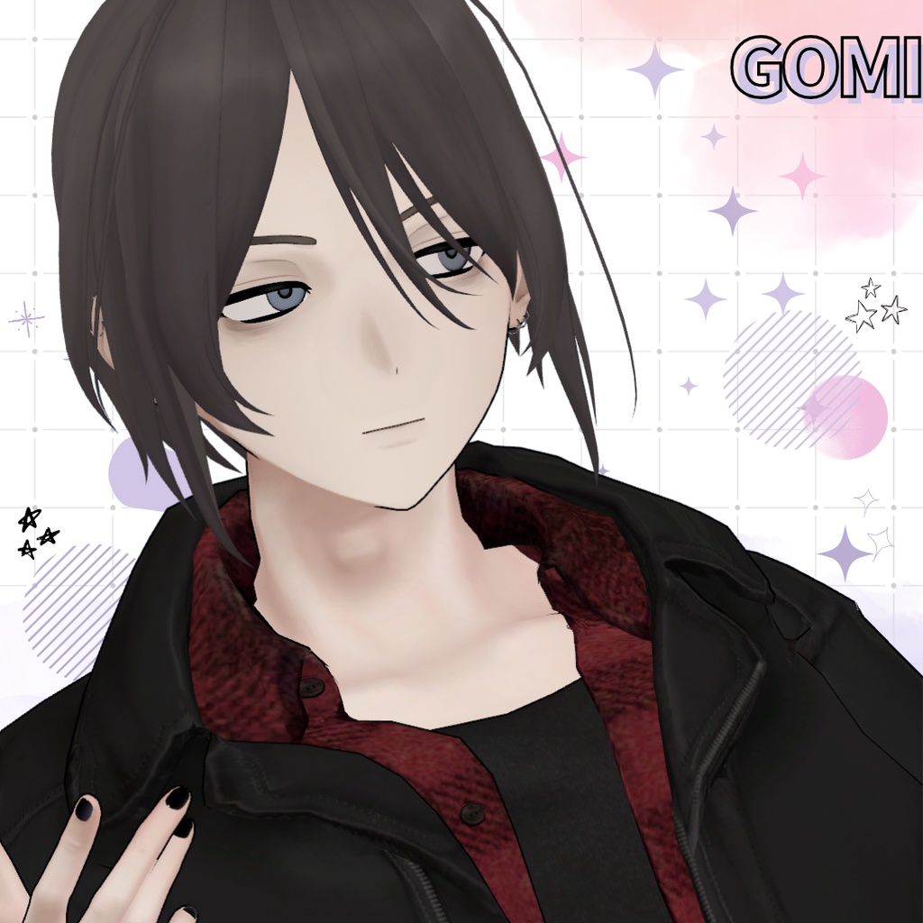 ☆08/10まで半額SALE☆【17アバター対応】Veil Bob Hair | hair 03【VRchat】