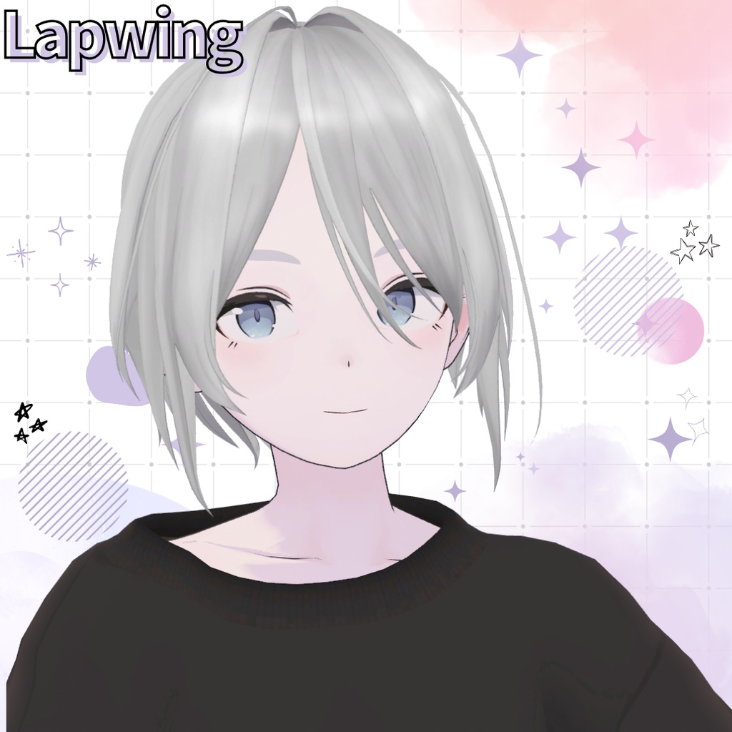☆08/10まで半額SALE☆【17アバター対応】Veil Bob Hair | hair 03【VRchat】
