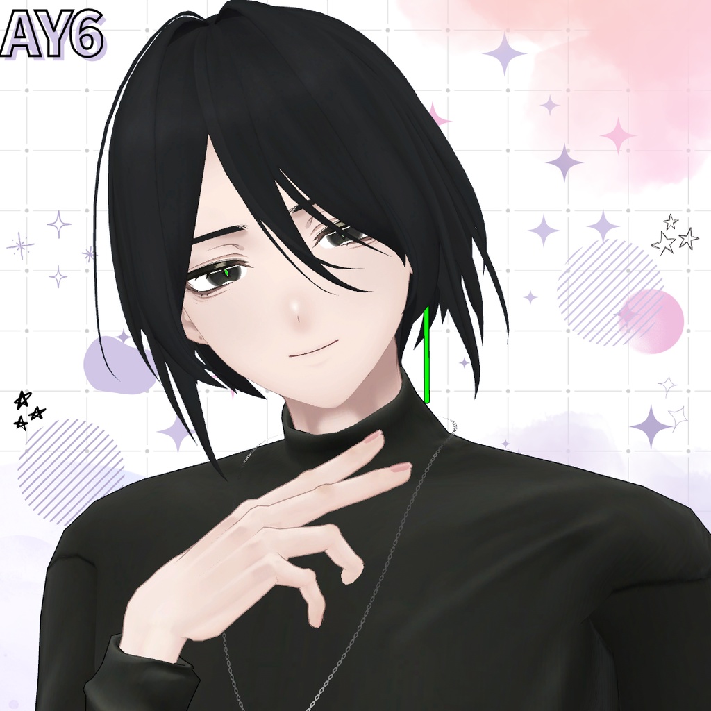 ☆08/10まで半額SALE☆【17アバター対応】Veil Bob Hair | hair 03【VRchat】