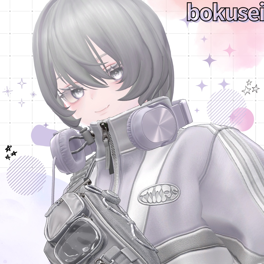 ☆08/15まで半額SALE☆【19アバター対応】hair 04【VRchat】