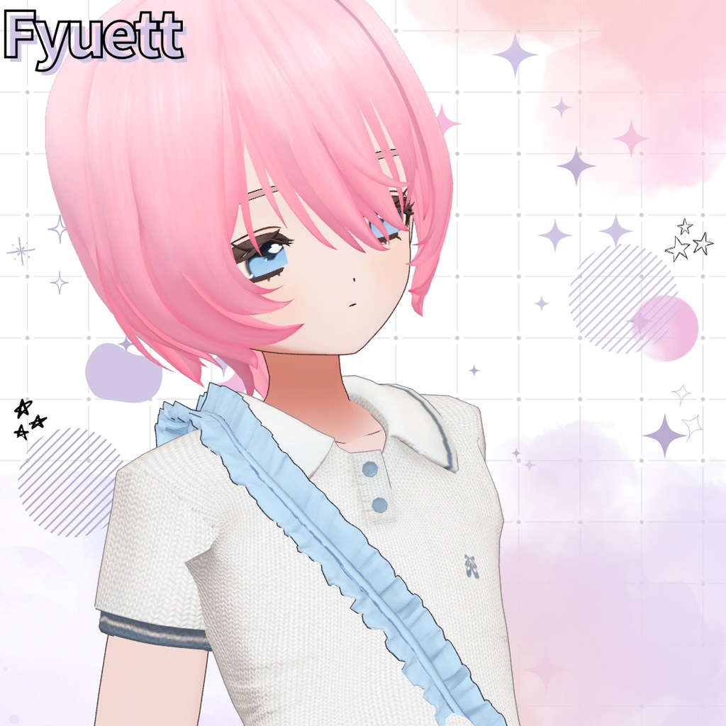 ☆08/15まで半額SALE☆【19アバター対応】hair 04【VRchat】