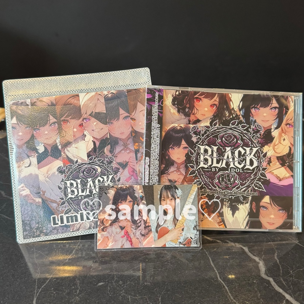 【特典CD+手作りラミカ付き】BLACK BY IDOL Ⅳ