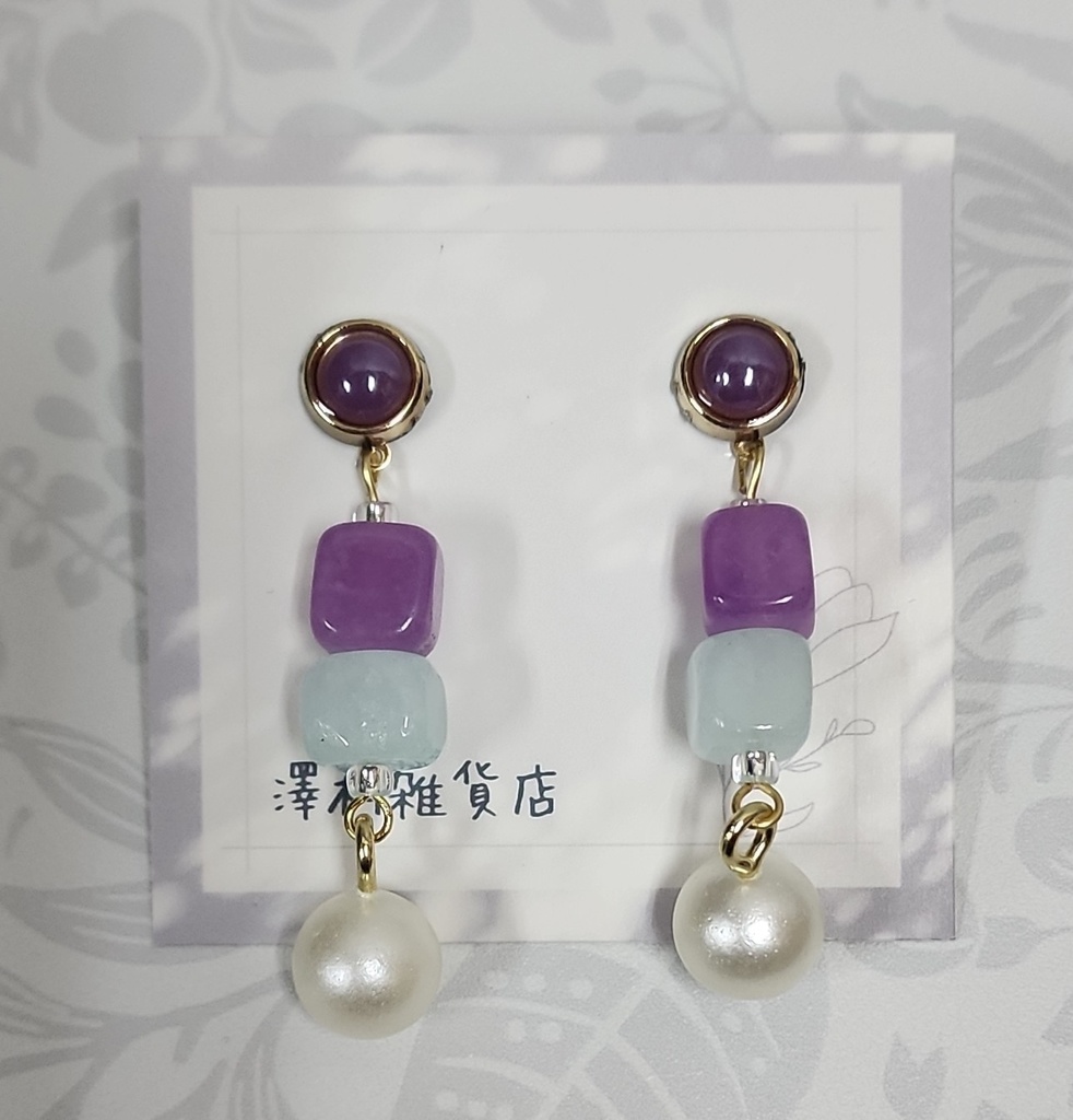 【非公式】　星導ショウカラーイメージ　ピアス