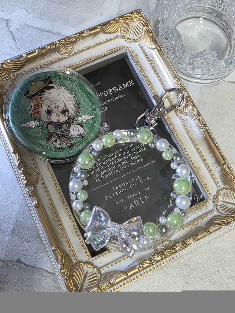 【非公式】缶バッチケース　叢雲カゲツイメージ