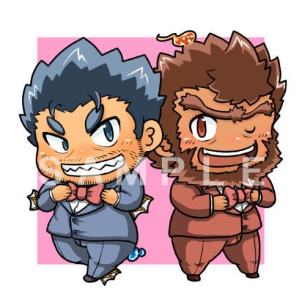 【ジン＆トリトン】アクリルキーホルダー