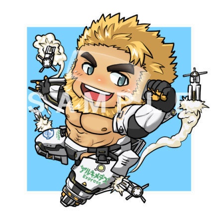 【アンドリュー(ヒーロー)】アクリルキーホルダー