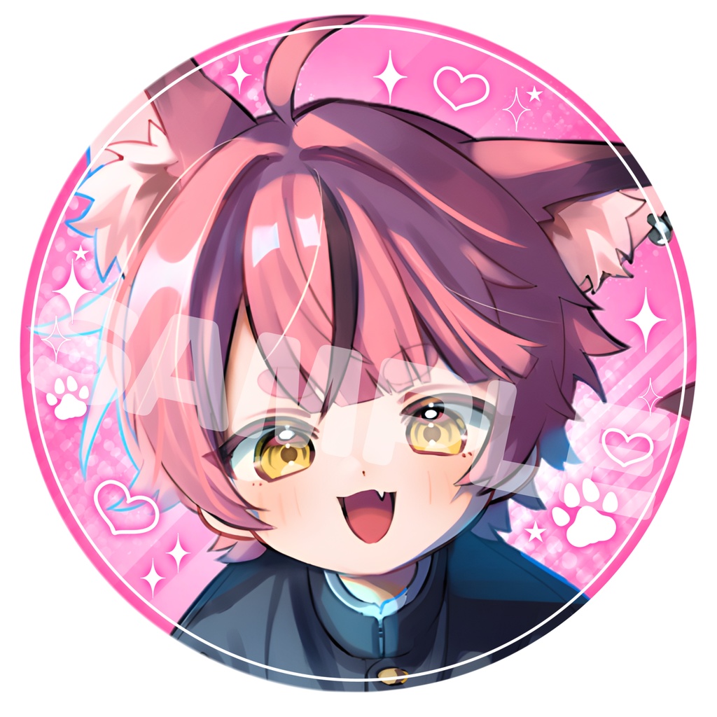 【なぅた生誕グッズ2026】等身缶バッジ