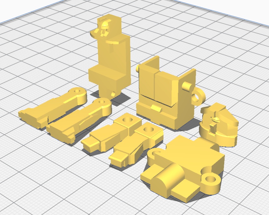 3Dプリント用STLデータ ざっくりブレインマスター