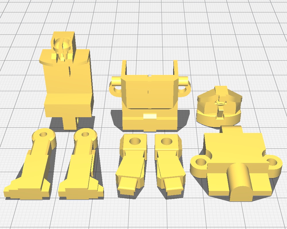 3Dプリント用STLデータ ざっくりブレインマスター