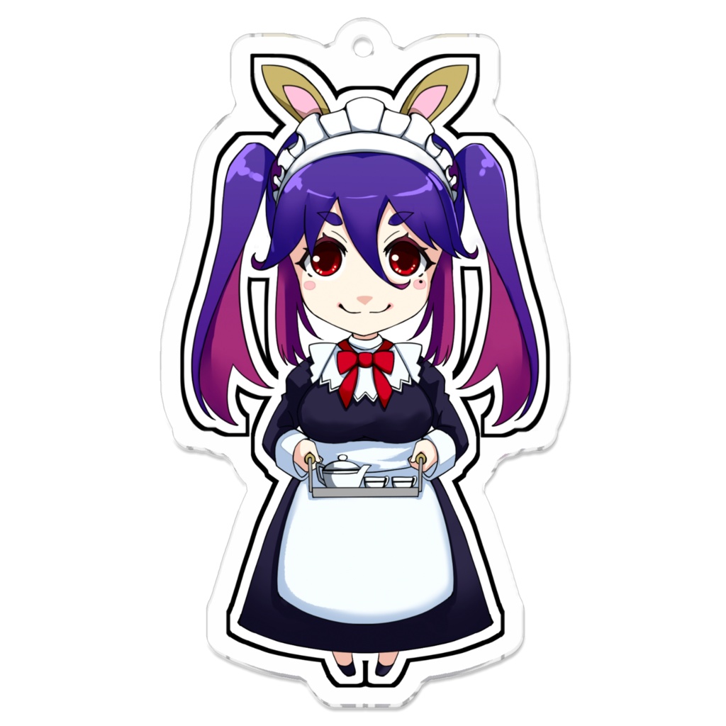 【メイド服お姉さん】二周年記念アクリルキーホルダー