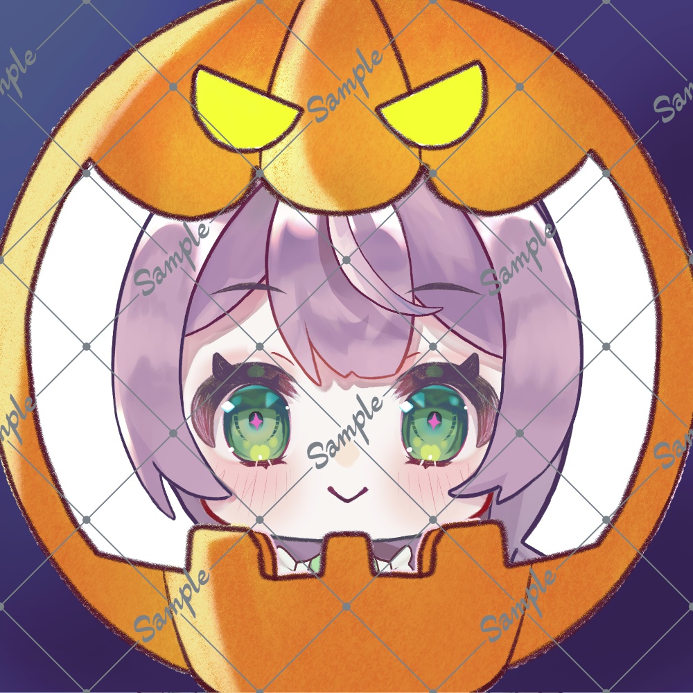 かぼちゃのアイコンリング