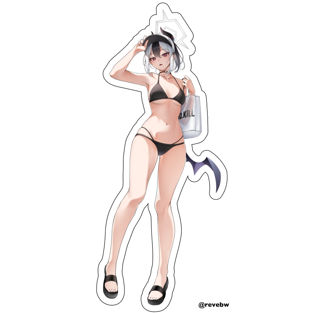 水着カヨコ　アクリルスタンド