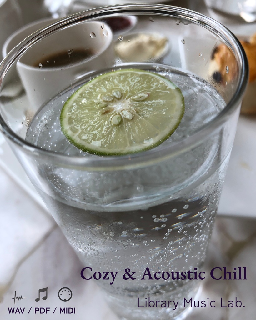 【フリーBGM有】COZYな空間に溶け込む、極上のAcoustic Chill Vol.1［ボサノバ/WAV・MIDI・譜面セット/配信用・ループ可］