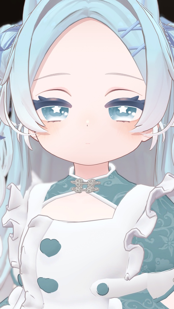 【無料】【Powari専用】星空 Eye Texture&眉毛とまつ毛の色変えマスク