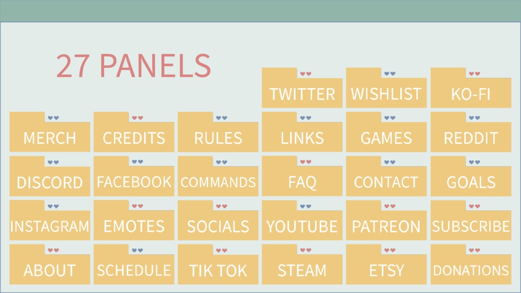 1 Folder Stream Overlay Pack