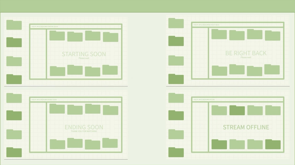 2 Folder Stream Overlay Pack