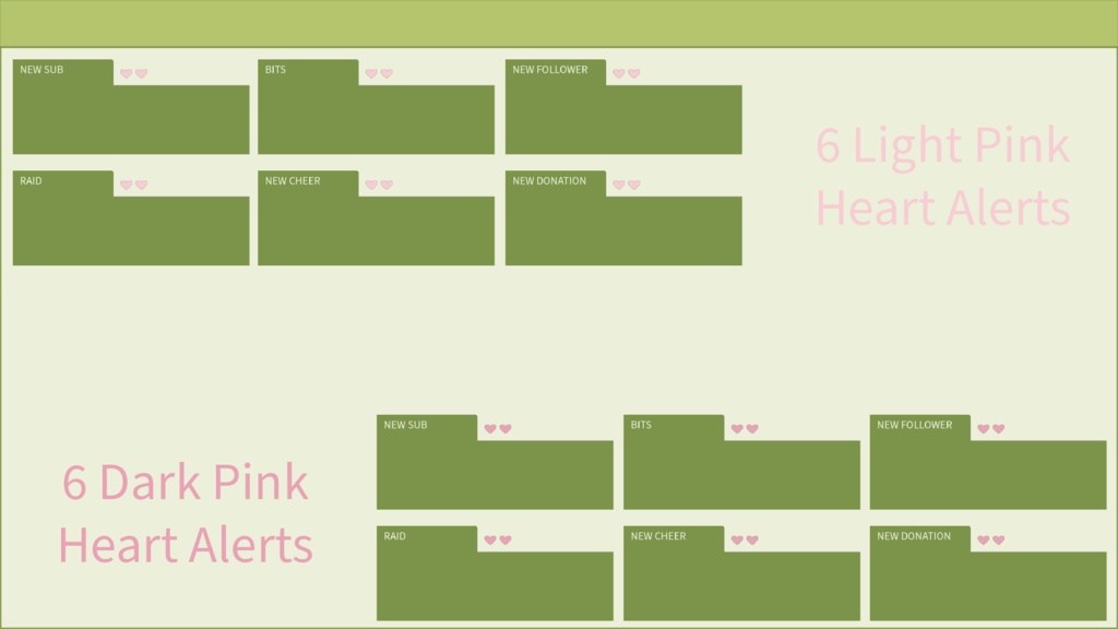 3 Foler Stream Overlay Pack