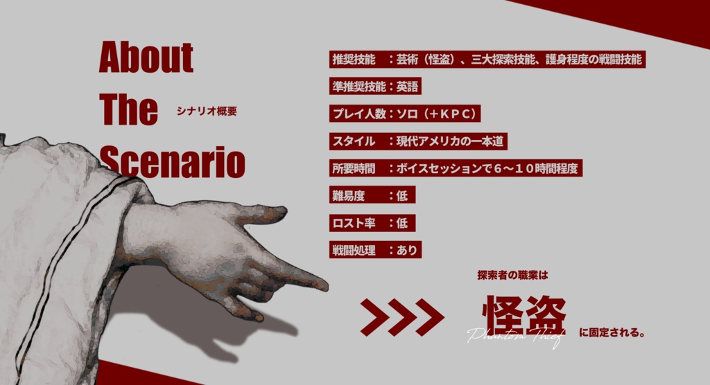 CoCシナリオ【 Widow's Spadille 】 SPLL:E191486