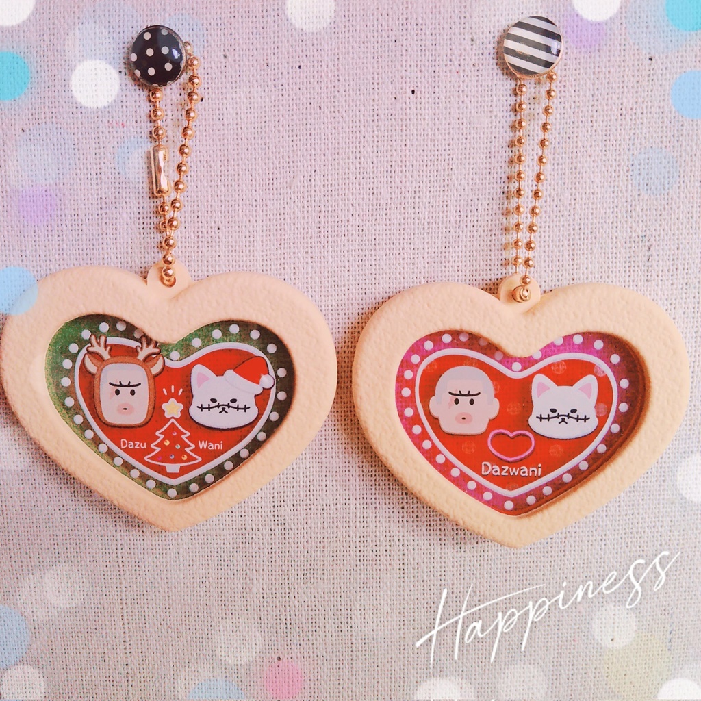 ステンドグラスクッキーキーホルダー