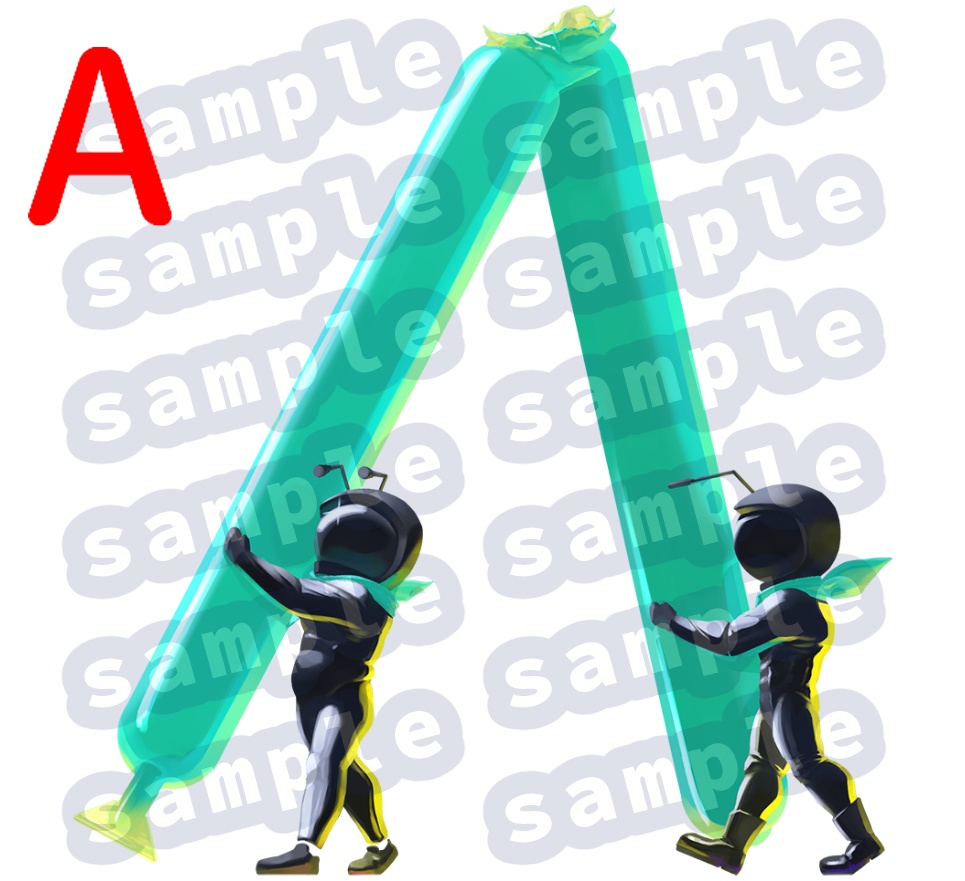 「戦利品」ありさんおやつ運び隊 ステッカーセット