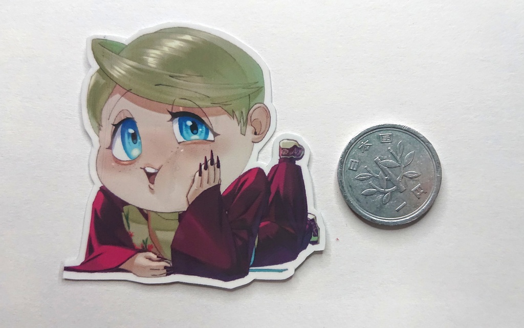 近所の魔王様 ステッカー