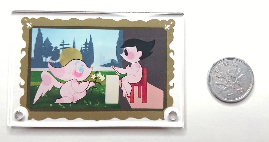 異形誕生絵画シリーズ ミニアクリルスタンド