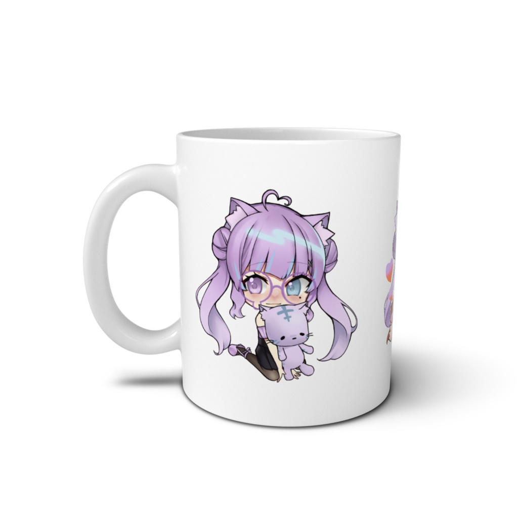 【九十九ヌイ&夜白虎依】アバターVer.マグカップ