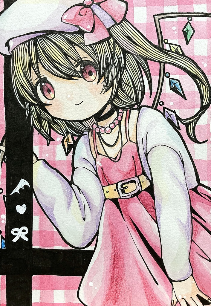 フラン 手描きイラスト