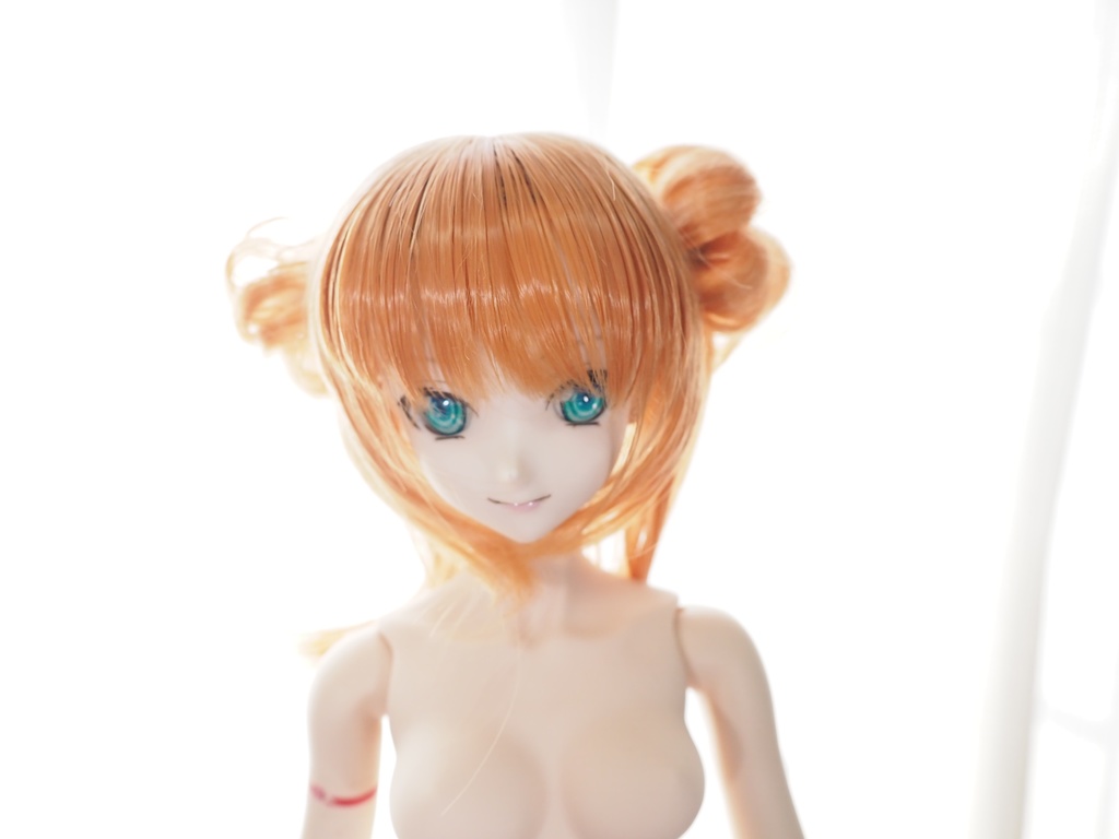 ドールウィッグふれんちくるーらー(茶)