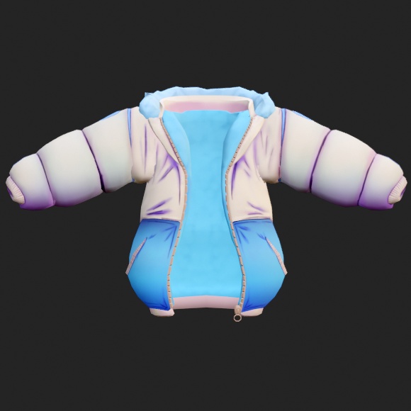 Winter Jacket (Rigged)